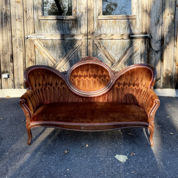 Bronze Cabriole Settee