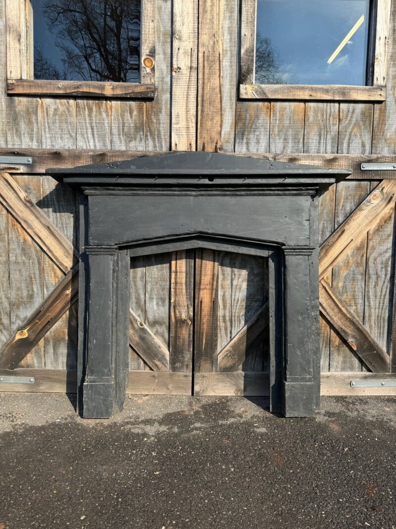 Antique Black Mantel