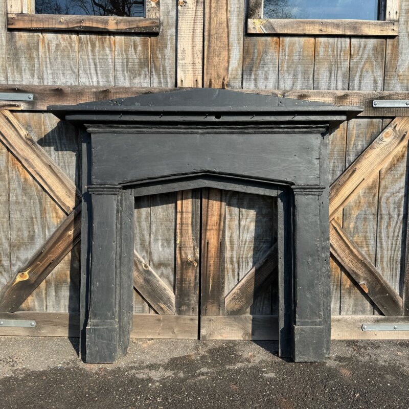 Antique Black Mantel