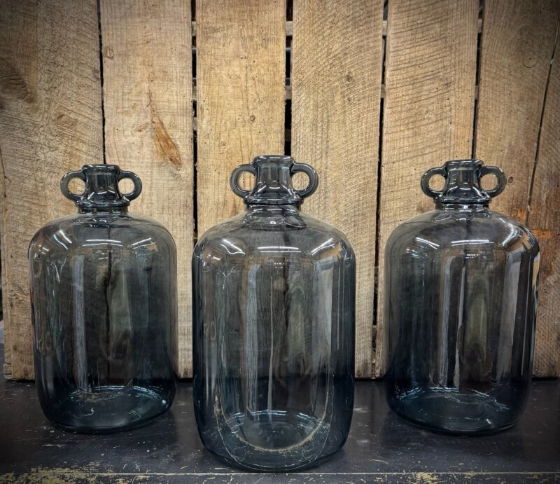 Smoked Glass Gallon Jugs
