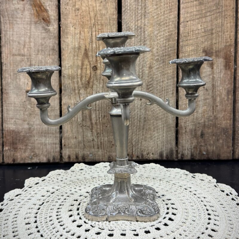 Vintage Silver Candelabra