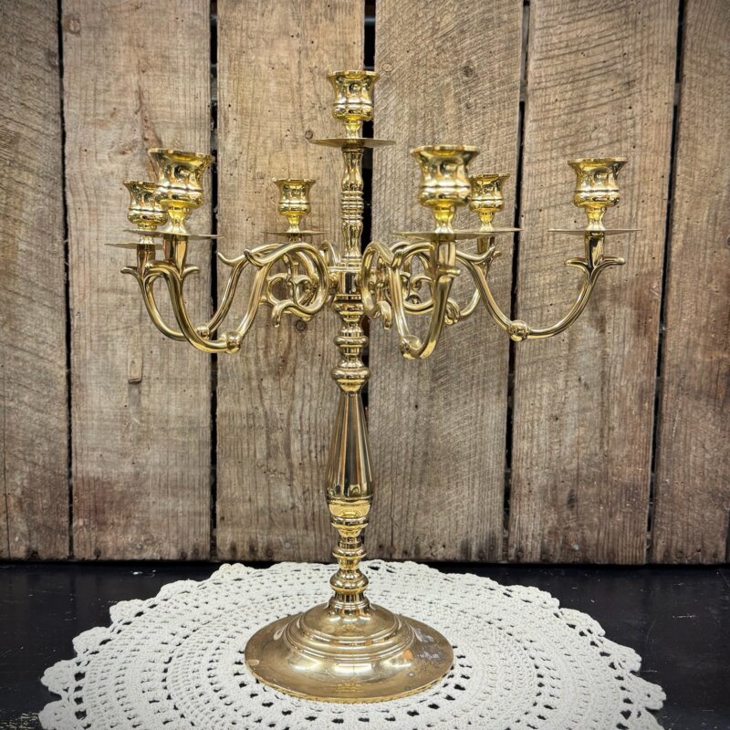 Vintage Brass Candelabra