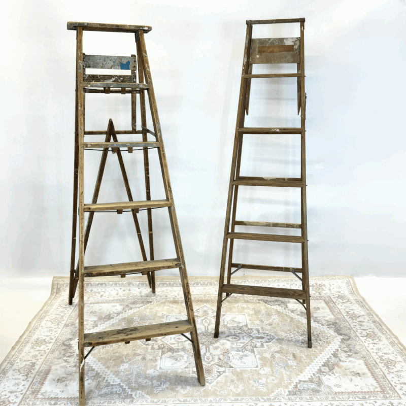Antique Wooden Ladder