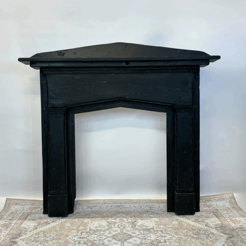 Black Antique Mantel
