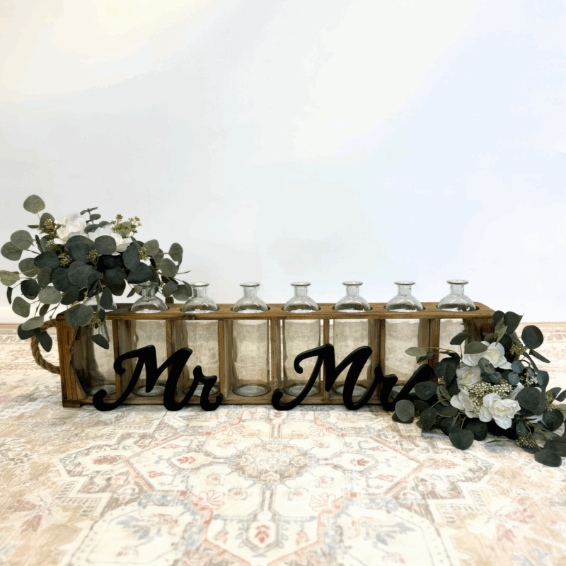 Rustic Apothecary Bottle Holder Set - Image 2